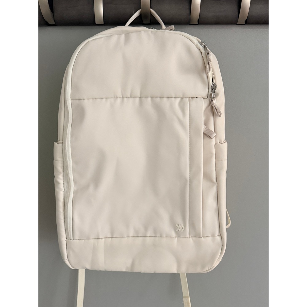 All in Motion Backpack Unisex OS Cream NEW Water Repellent Laptop Sleeve Padded‎